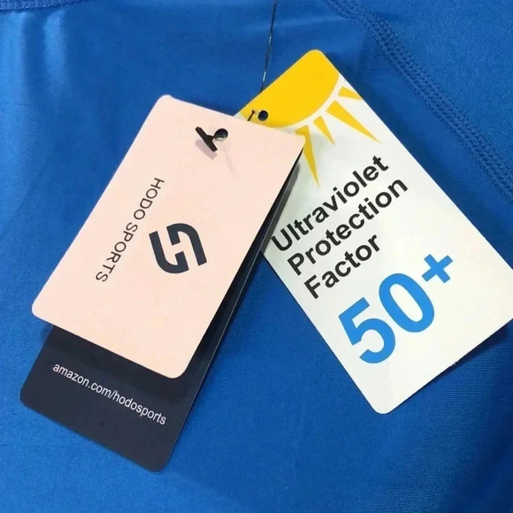 HODO Sports Ultraviolet Sun protection factor 50+ long sleeve athletic top - Picture 2 of 8